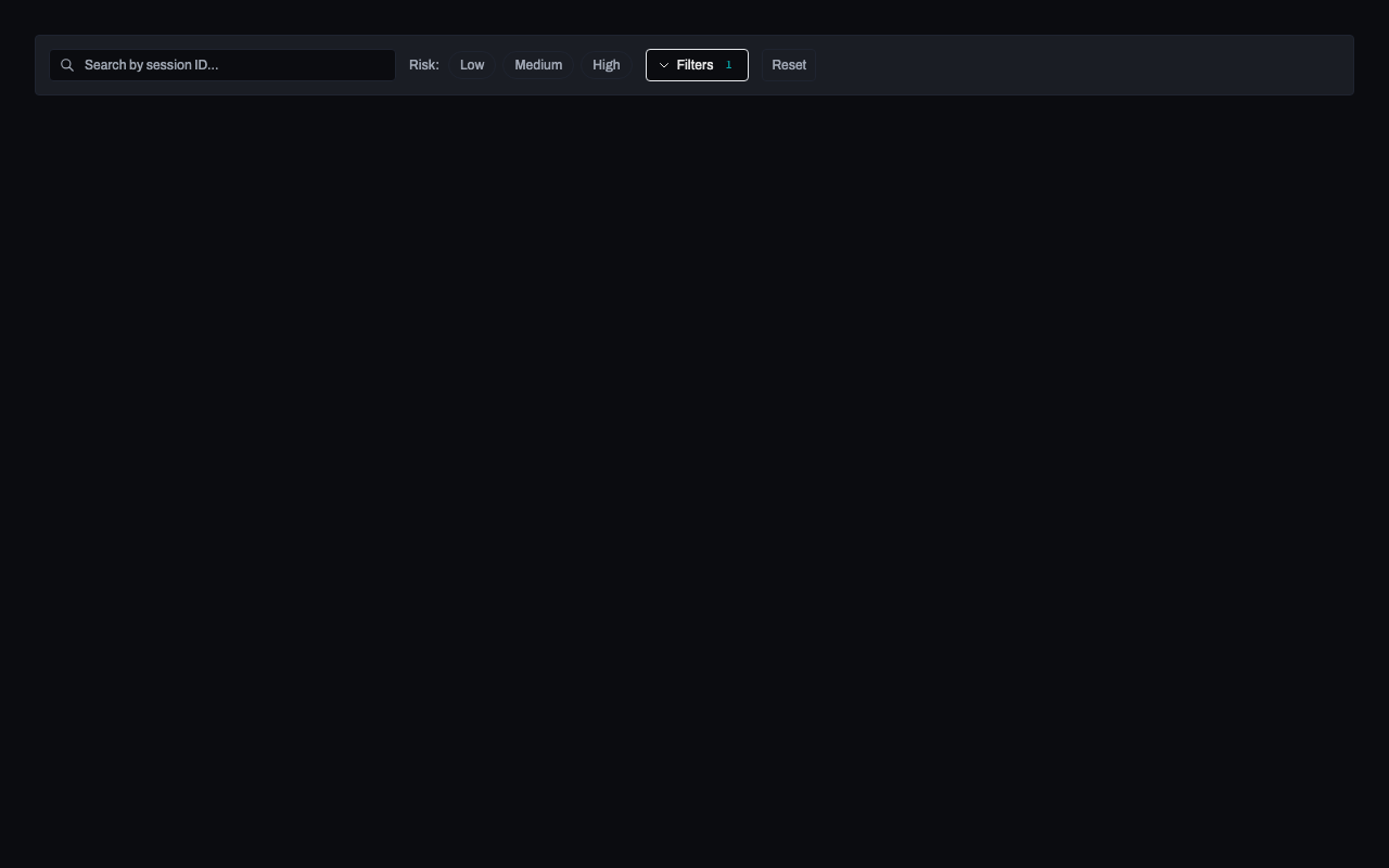 แถบเครื่องมือตัวกรอง